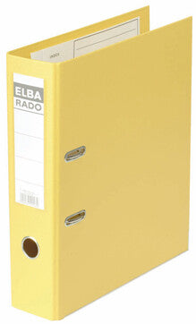 Elba Rado Plast ringbind A4 Sort