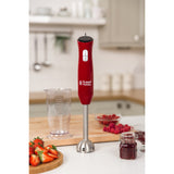 Russell Hobbs Desire 0,7 L Nedsænkning blender 500 W Rød, Rustfrit stål