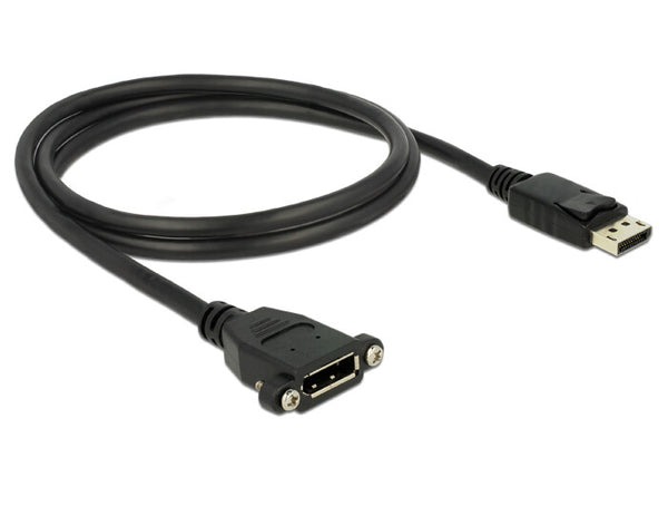 DeLOCK 1m M-F DisplayPort Sort