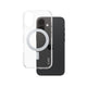 PanzerGlass CARE™ by ® Case Transparent m. Sølv Kickstand & MagSafe iPhone 16
