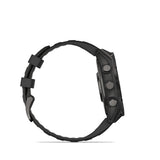 Garmin fenix 8 3,56 cm (1.4") AMOLED 47 mm Digital 454 x 454 pixel Berøringsskærm Sort Wi-Fi GPS (satellit)