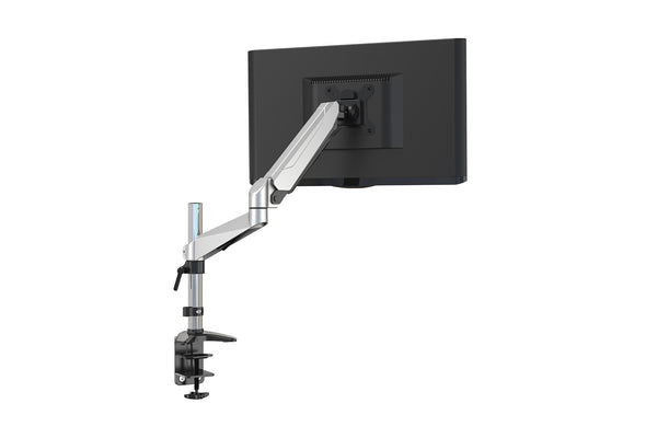 Digitus DA-90351 skærmbeslag og -stativer 68,6 cm (27") Skrivebord Sort, Sølv