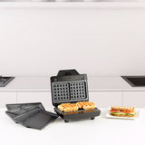 Taurus MIAMI LEGEND sandwichtoaster 900 W Sort