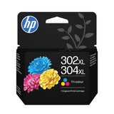 HP Original 302XL/304XL-blækpatron, trefarvet
