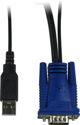 Inter-Tech KVM KS-3104 KVM Switch Stativ-montering Sort