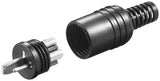 Goobay 11241 kabelsamler Loudspeaker plug Sort