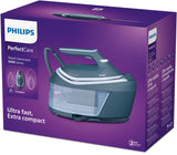 Philips 6000 series PSG6042/20 Dampstrygning station 2400 W 1,8 L SteamGlide Advanced Blå