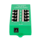 Extralink ACTIVE POE INJECTOR 4 PORT GIGABIT 802.3AT/AF MODE A - 1 Gbps - 4-Port Gigabit Ethernet 48 V