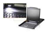 ATEN CL1308N-ATA-XG KVM Switch Stativ-montering Sort