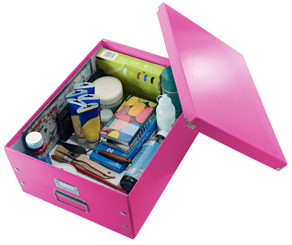 Leitz Click & Store WOW Large opbevaringsboks, 85% recirkuleret karton