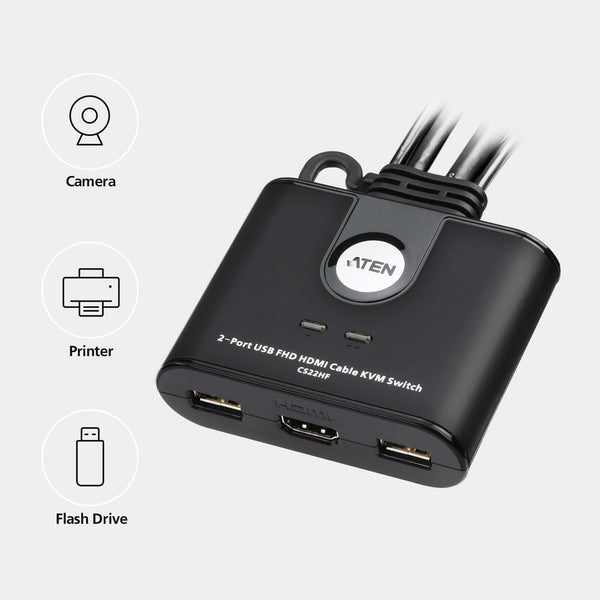 ATEN CS22HF KVM Switch Sort