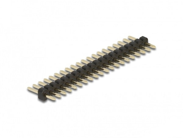 DeLOCK 66687 tilbehør til printkort (PCB) Pin header Sort, Metallic 5 stk