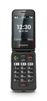 Emporia SIMPLICITYglam 7,11 cm (2.8") 106 g Hvid Senior telefon