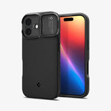Spigen Optik Armor (Mag Fit) mobiltelefon etui 16 cm (6.3") Cover Sort