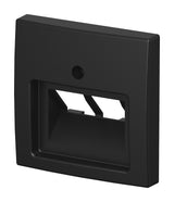 Busch-Jaeger 2CKA001753A0216 kontaktplade & kontakthætte Sort