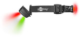 Goobay 58391 lommelygte Sort, Rød, Hvid Hovedbånd lommelygte LED