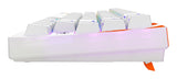 CHERRY K5 PRO TMR COMPACT tastatur Spil USB QWERTY US engelsk Orange, Hvid
