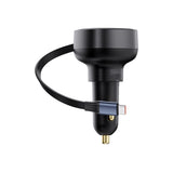 Baseus C00057802111-01 oplader til mobil enhed Universel Sort Cigartænder Automatisk