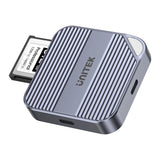 UNITEK S1244BGY01 kortlæser USB 3.2 Gen 1 (3.1 Gen 1) Type-C Mørkegrå
