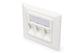Digitus DN-93821 stikkontakt RJ-45 Hvid