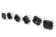 Digitus DA-70620 stikdåse 1,6 m 4 AC stikkontakt(er) Indendørs Sort, Hvid