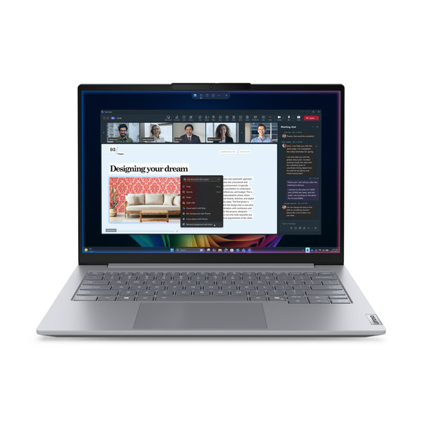 Lenovo ThinkBook 14 G9 IPL Copilot+ PC Intel Core Ultra 7 355 Laptop 35,6 cm (14") WUXGA 32 GB DDR5-SDRAM 1 TB SSD Wi-Fi 7 (802.11be) Windows 11 Pro Grå Tysk