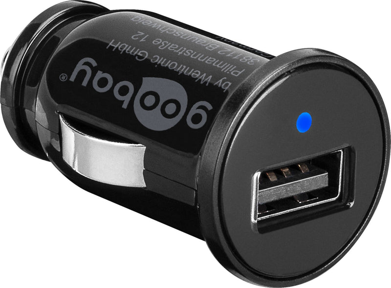 Goobay 44176 oplader til mobil enhed Digital videokamera, Digitalt kamera, E-bog-læser, GPS, MP3, Mobiltelefon, Smartphone, Tablet, Telefon Sort Cigartænder Automatisk