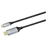 Savio CL-208 USB-kabel USB 3.2 Gen 1 (3.1 Gen 1) 2 m USB C 32,4 Gbit/sek. Sort, Grå