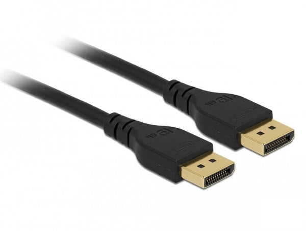 DeLOCK 85910 DisplayPort kabel 2 m Sort