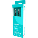 ADATA CACC-100PN-BK USB-kabel USB 2.0 1 m USB C 480 Gbit/sek. Sort