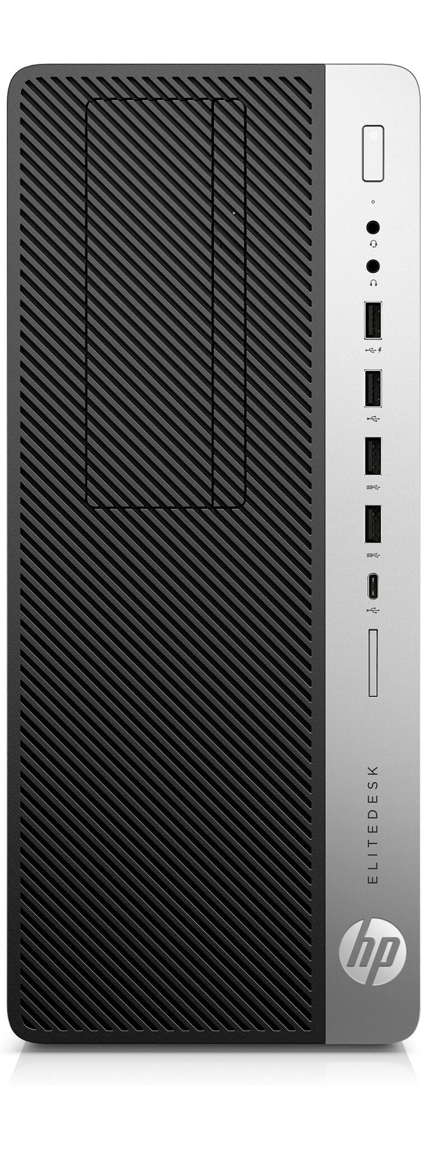 T1A HP EliteDesk 800 G5 Refurbished Intel® Core™ i5 i5-9500 16 GB DDR4-SDRAM 256 GB SSD Windows 11 Pro Micro Tower PC Sort, Sølv
