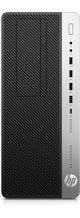T1A HP EliteDesk 800 G5 Refurbished Intel® Core™ i5 i5-9500 16 GB DDR4-SDRAM 256 GB SSD Windows 11 Pro Micro Tower PC Sort, Sølv