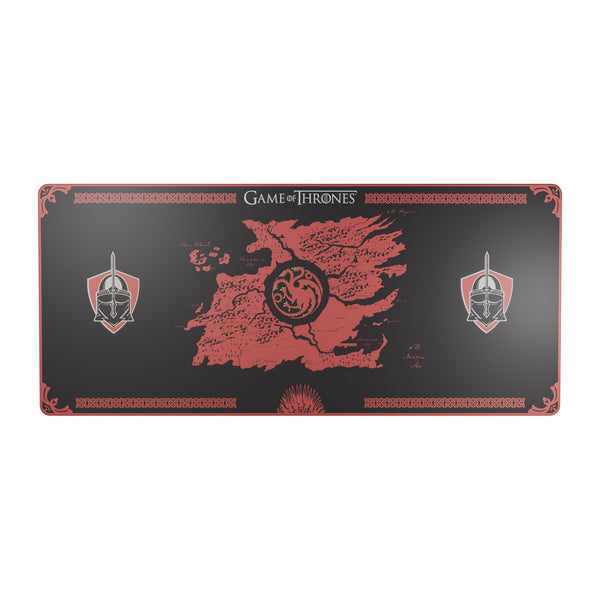 Lexip HBO Game of Thrones - Targaryen Edition Gaming musemåtte Sort, Rød