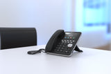 COCOMM F760 Analog telefon Nummervisning Sort