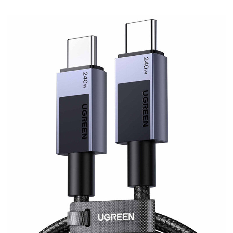 Ugreen 45067 USB-kabel 1 m USB C 240 W Sort, Grå