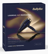 BaByliss 5911E hårtørrer 2000 W Sort, Guld