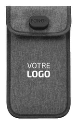 Naotic FONOF mobiltelefon etui 17,8 cm (7") Lommeetui Grå