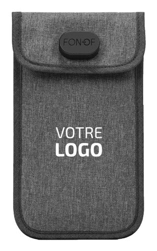 Naotic FONOF mobiltelefon etui 17,8 cm (7") Lommeetui Grå