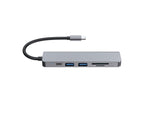Conceptronic DONN02G dockingstation USB 3.2 Gen 1 (3.1 Gen 1) Type-C Aluminium