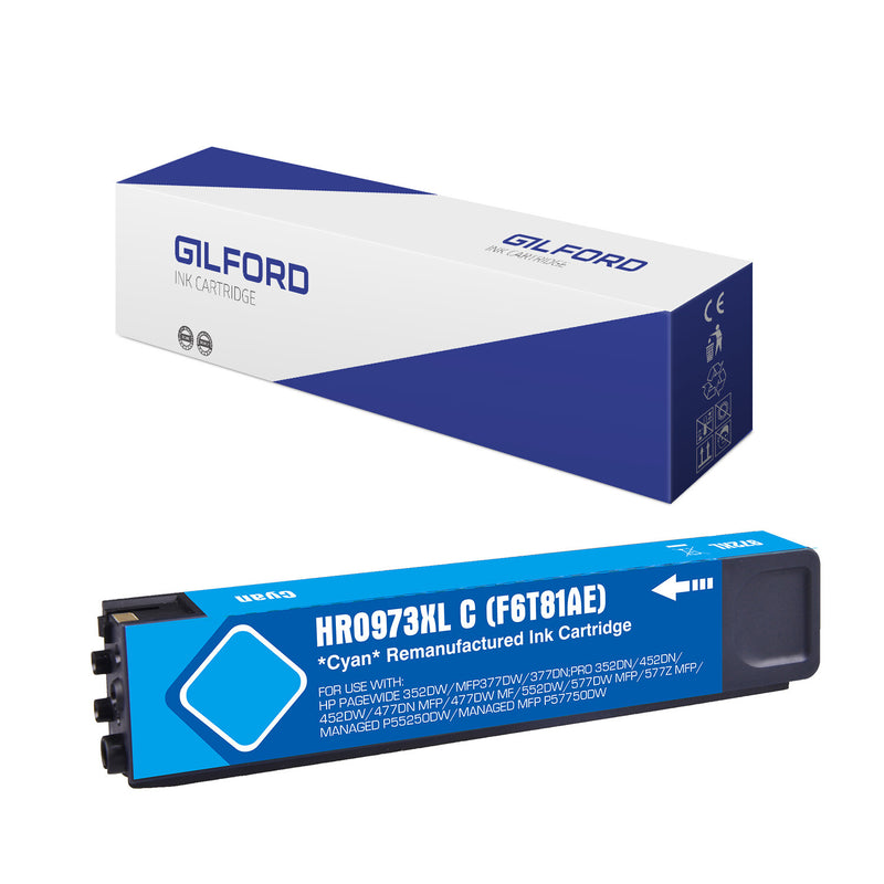 Gilford DH-R00973XLC(PG) blækpatron 1 stk Højt (XL) udbytte Blå