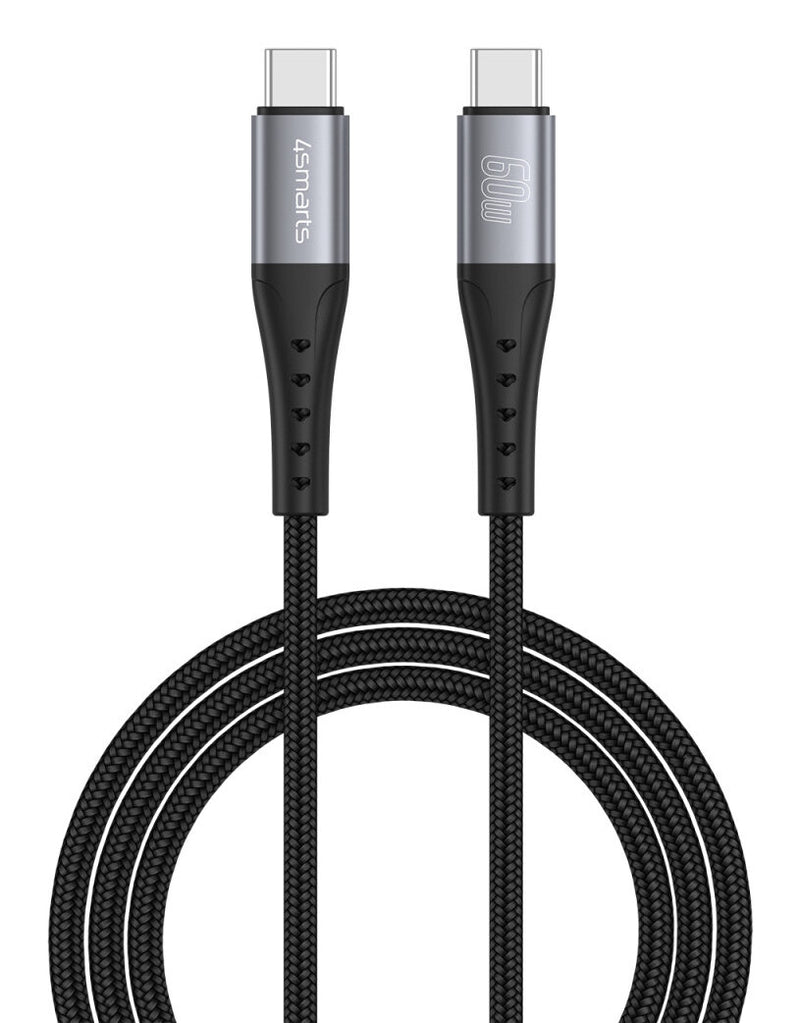 4smarts 541454 USB-kabel 1,5 m USB C 0,48 Gbit/sek. 60 W Sort