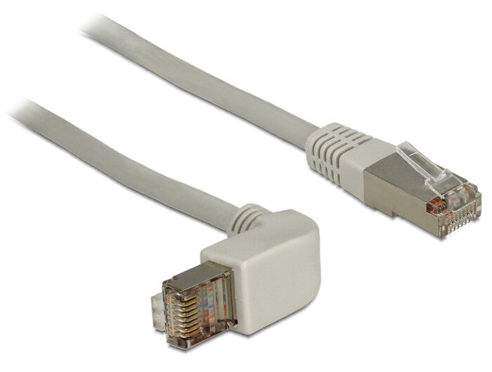DeLOCK 1m Cat.5e SFTP netværkskabel Grå Cat5e S/FTP (S-STP)