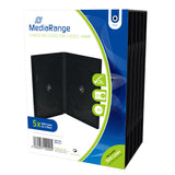 MediaRange BOX30-2 optisk disk etui DVD-boks 2 diske Sort