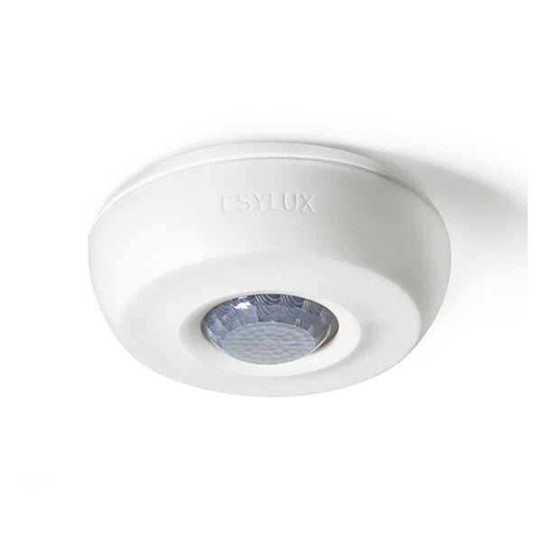 ESYLUX PD 360/8 Basic Passiv infrarød (PIR) sensor Ledningsført Loft Hvid