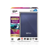 Silicon Power Armor A80 ekstern harddisk 1 TB 2.5" USB Type-A 3.2 Gen 1 (3.1 Gen 1) Blå