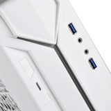 Silverstone RVZ03-ARGB Desktop Hvid