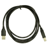 Akyga AK-USB-04 USB-kabel USB 2.0 1,8 m USB A USB B Sort