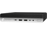 T1A HP EliteDesk 800 G5 Refurbished Intel® Core™ i5 i5-9500T 16 GB DDR4-SDRAM 256 GB SSD Windows 11 Pro Mini PC Sort, Sølv