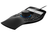 3Dconnexion SpaceMouse Enterprise Kit 2 mus Kontor Ambidextrous RF Wireless + USB Type-A 6DoF