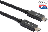 Prokord USB3.1 CM-CM 04 USB-kabel USB 3.2 Gen 1 (3.1 Gen 1) 2 m USB C Sort